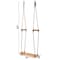 Playberg Wooden Outdoor Playground Kids Hanging Adjustable Stand Up Skateboard Swing, Tree Curved Swing Board QI004568 - alternate 2